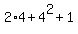 2%2A4%2B4%5E2%2B1