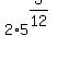 2%2A5%5E%283%2F12%29