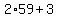 2%2A59%2B3
