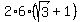 2%2A6%28sqrt%283%29%2B1%29