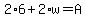 2%2A6%2B2%2Aw=A