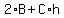 2%2AB+%2B+C%2Ah