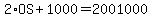2%2AOS%2B1000=2001000