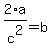 2%2Aa%2Fc%5E2+=+b