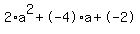 2%2Aa%5E2%2B-4%2Aa%2B-2