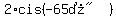 2%2Acis%28%22-65%B0%22%29