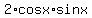 2%2Acosx%2Asinx