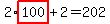 2%2Ahighlight%28100%29%2B2=202
