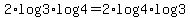 2%2Alog3%2Alog4=2%2Alog4%2Alog3