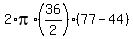 2%2Api%2A%2836%2F2%29%2A%2877-44%29