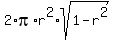 2%2Api%2Ar%5E2%2Asqrt%281-r%5E2%29