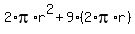 2%2Api%2Ar%5E2%2B9%2A%282%2Api%2Ar%29