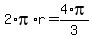 2%2Api%2Ar+=+4%2Api%2F3