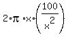 2%2Api%2Ax%2A%28100%2Fx%5E2%29