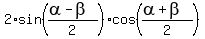 2%2Asin%28%28alpha-beta%29%2F2%29%2Acos%28%28alpha%2Bbeta%29%2F2%29