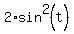 2%2Asin%5E2%28t%29