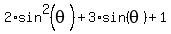 2%2Asin%5E2%28theta%29+%2B+3%2Asin%28theta%29+%2B+1