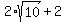 2%2Asqrt%2810%29%2B2