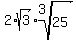 2%2Asqrt%283%29%2Aroot%283%2C25%29