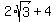 2%2Asqrt%283%29%2B4