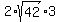 2%2Asqrt%2842%29%2A3