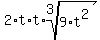 2%2At%2At%2Aroot%283%2C+9%2At%5E2%29