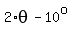 2%2Atheta-10%5Eo