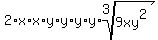 2%2Ax%2Ax%2Ay%2Ay%2Ay%2Ay%2Aroot%283%2C+9xy%5E2%29