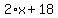 2%2Ax%2B18