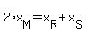 2%2Ax%5BM%5D=x%5BR%5D%2Bx%5BS%5D