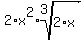 2%2Ax%5E2%2Aroot%283%2C2%2Ax%29