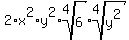 2%2Ax%5E2%2Ay%5E2%2Aroot%284%2C6%29%2Aroot%284%2Cy%5E2%29