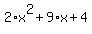 2%2Ax%5E2%2B9%2Ax%2B4