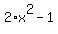 2%2Ax%5E2-1