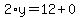 2%2Ay=12%2B0