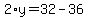 2%2Ay=32-36