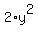 2%2Ay%5E2