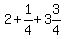 2%2B1%2F4%2B3%263%2F4
