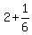 2%2B1%2F6