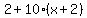 2%2B10%28x%2B2%29
