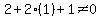 2%2B2%281%29%2B1%3C%3E0