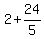 2%2B24%2F5