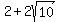 2%2B2sqrt%2810%29
