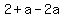 2%2Ba-2a