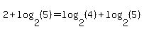 2%2Blog%282%2C%285%29%29=log%282%2C%284%29%29%2Blog%282%2C%285%29%29
