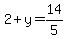 2%2By=14%2F5