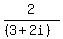 2%2F%28%283%2B2i%29%29