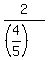 2%2F%28%284%2F5%29%29