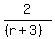 2%2F%28%28r%2B3%29%29