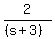 2%2F%28%28s%2B3%29%29